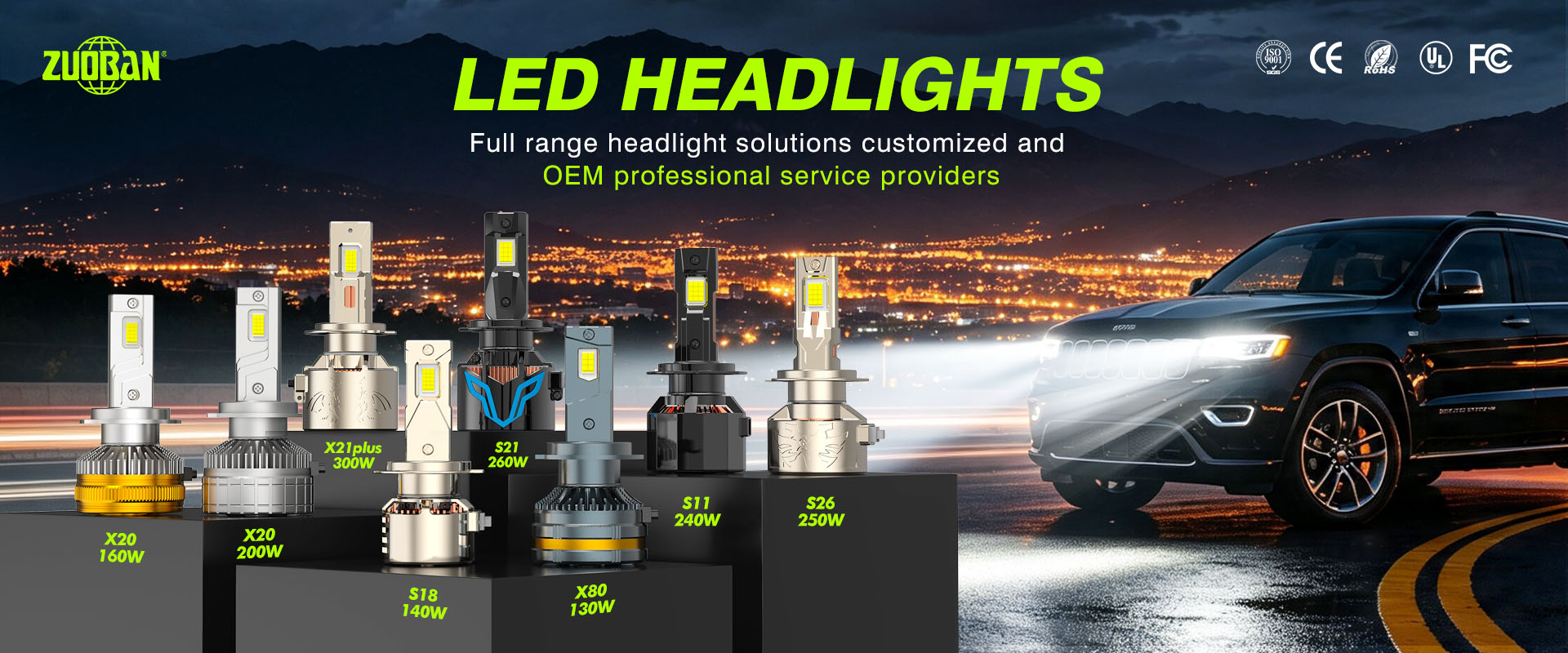 Chine Cur Led Heodlights Usine Chine Cur Led Heodlights Usine