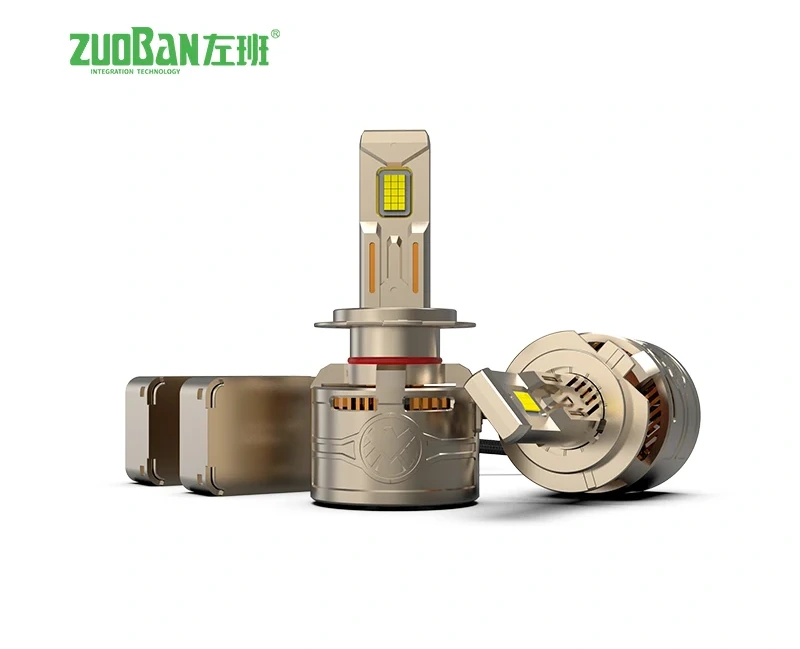 Phares à LED automobile super brillant à 6 cuivre